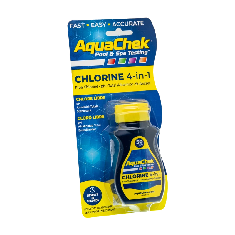 Tiras analíticas AquaChek Amarillo 4 en 1 – 50 tiras | 19121
