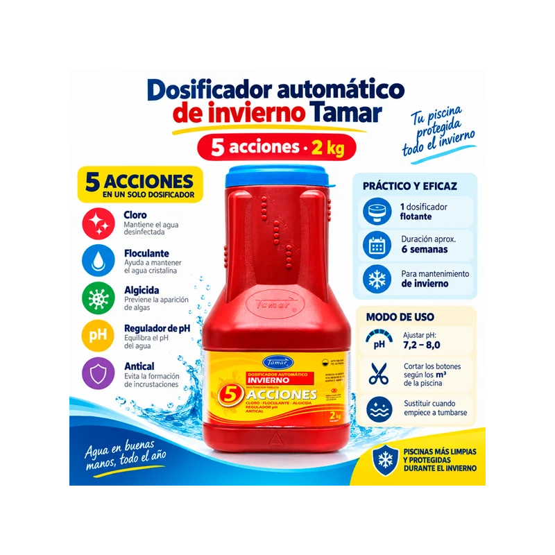 Dosificador de Invernaje Tamar 5 Efectos 1105120020 – 2 kg