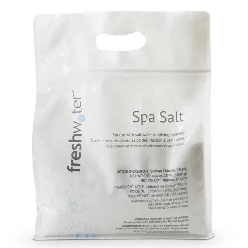 Sel pour spa FreshWater® pour systèmes au sel – 80000