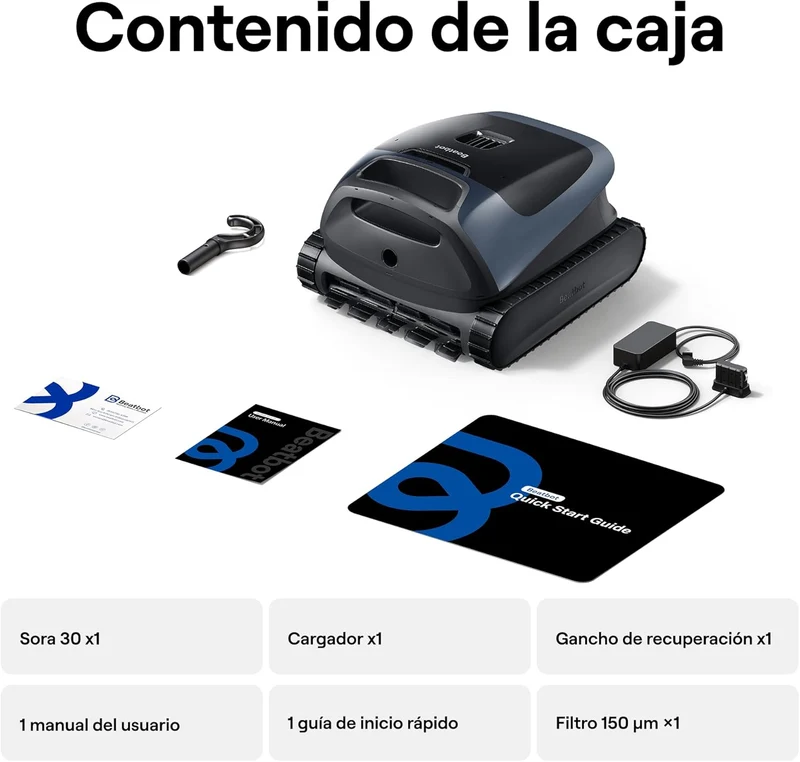 Beatbot Sora P3 Robot limpiafondos sin cable para piscina