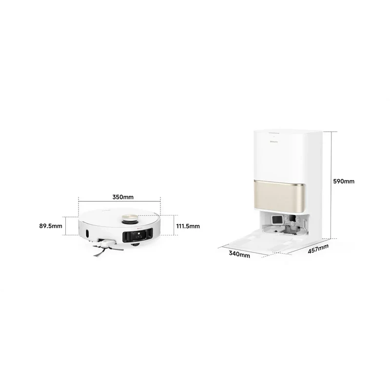 Dreame – L50s Pro Ultra Robot aspirador y fregasuelos con base automática para hogar