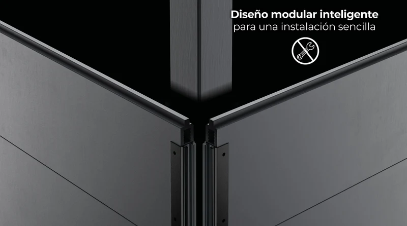 Piscina elevada de composite Gre rectangular KPCOR60LT con iluminación LED (606 × 326 × 124 cm)