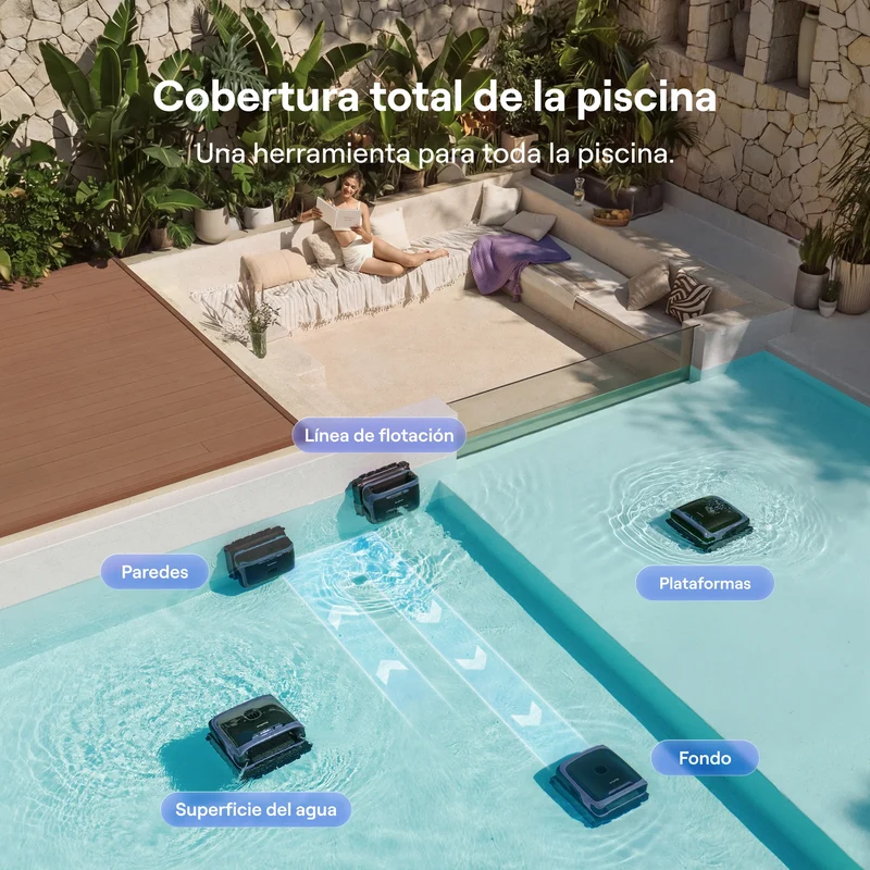 Beatbot Sora P7 Robot limpiafondos sin cable para piscina