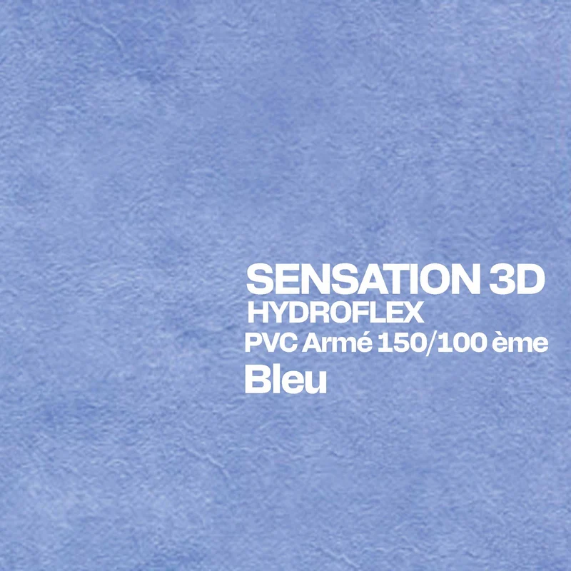 PVC armé Hydroflex 3D Sensation piscine 25 x 1,65 m