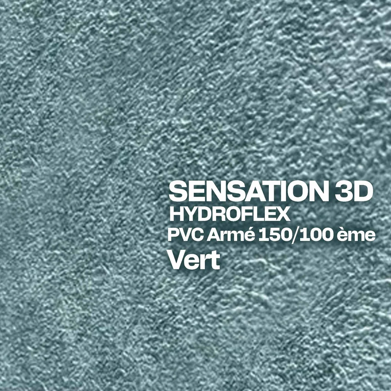 PVC armé Hydroflex 3D Sensation piscine 25 x 1,65 m