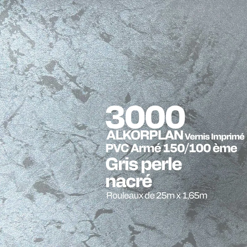 PVC armé Alkorplan 3000 imprimé piscine 1,65 m x 25 m