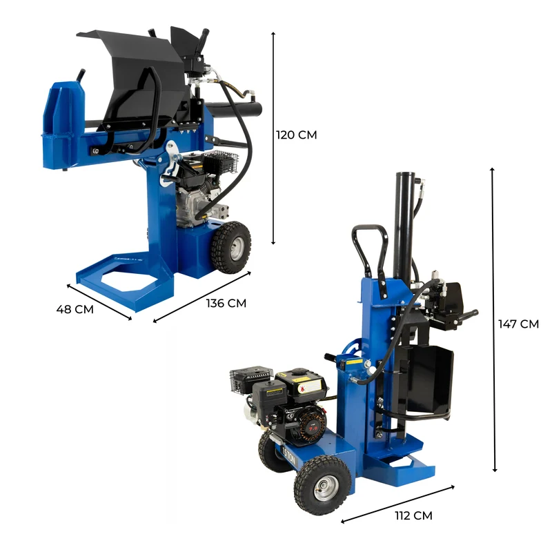 T-Mech Fendeur de Bûches 520 mm 15 T
