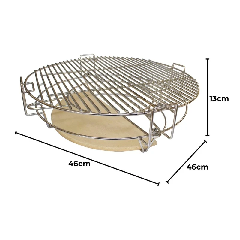 Grill Multi Niveau pour Barbecue Kamado - 53,3 cm (21")