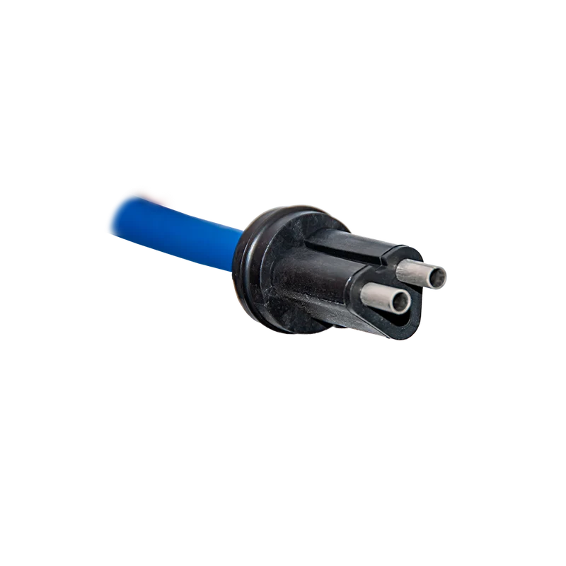 Cable 17 m.-Ø 13 mm., 2 hilos, azul, con Swivel para limpiafondos Dolphin