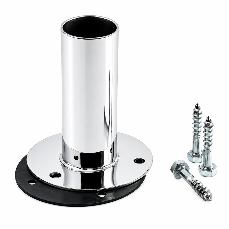 Par de anclajes desmontables inox para escalera piscina QP 500099CF