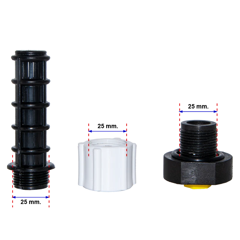 Desagüe completo filtro Coral y QP Ref. 01012011 compatible Alaska, Neptuno, Grana y Red