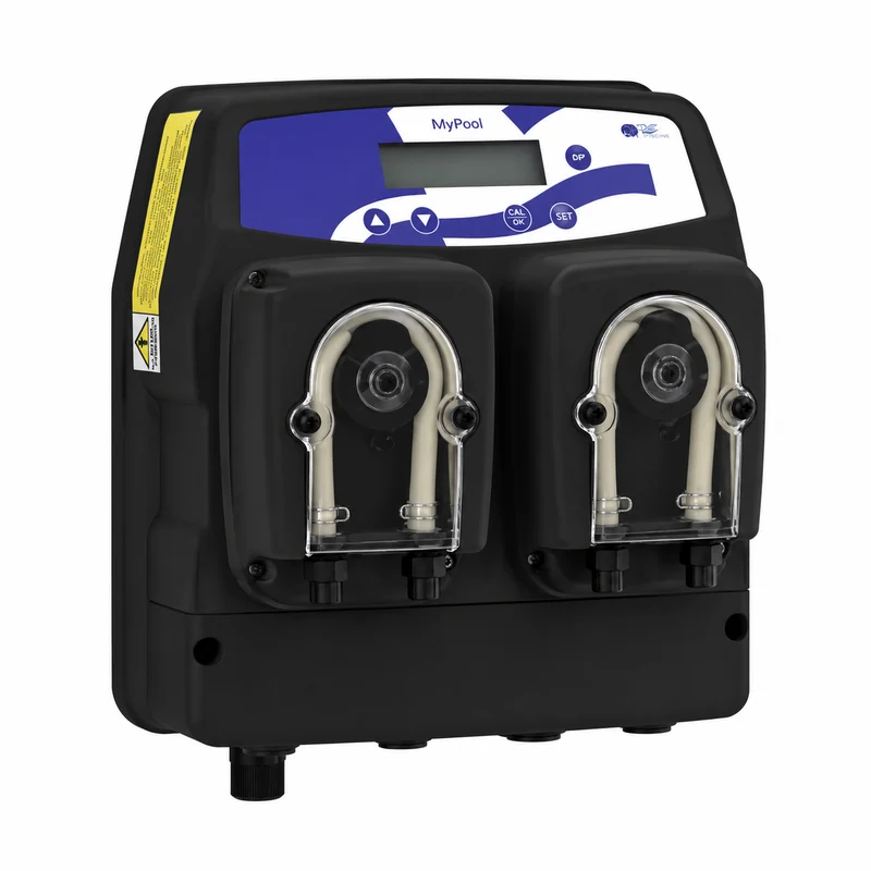 Bomba dosificadora doble piscina TWIMPOOL pH ORP automática 1,5 l/h control Redox