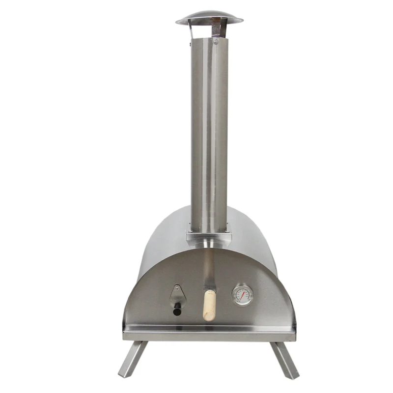 Lot de Four à Pizza & Ensemble Salon de Jardin en Aluminium Gris