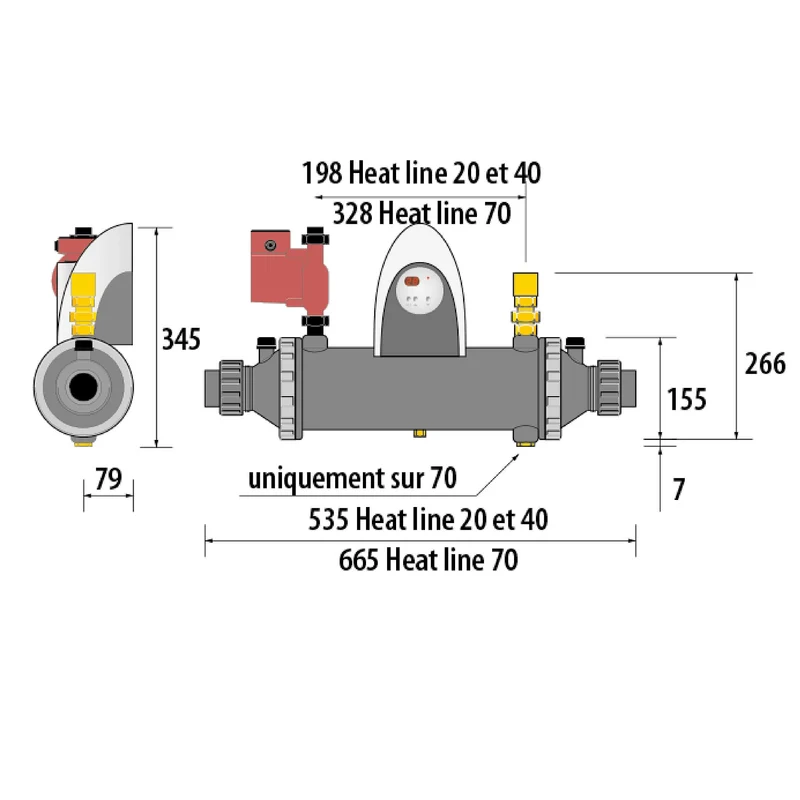 Echangeur de chaleur HEAT LINE