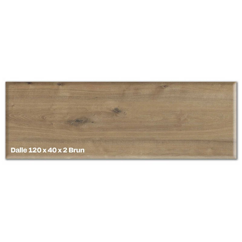 Dalles grès cérame effet bois 120x40 – Terrasse
