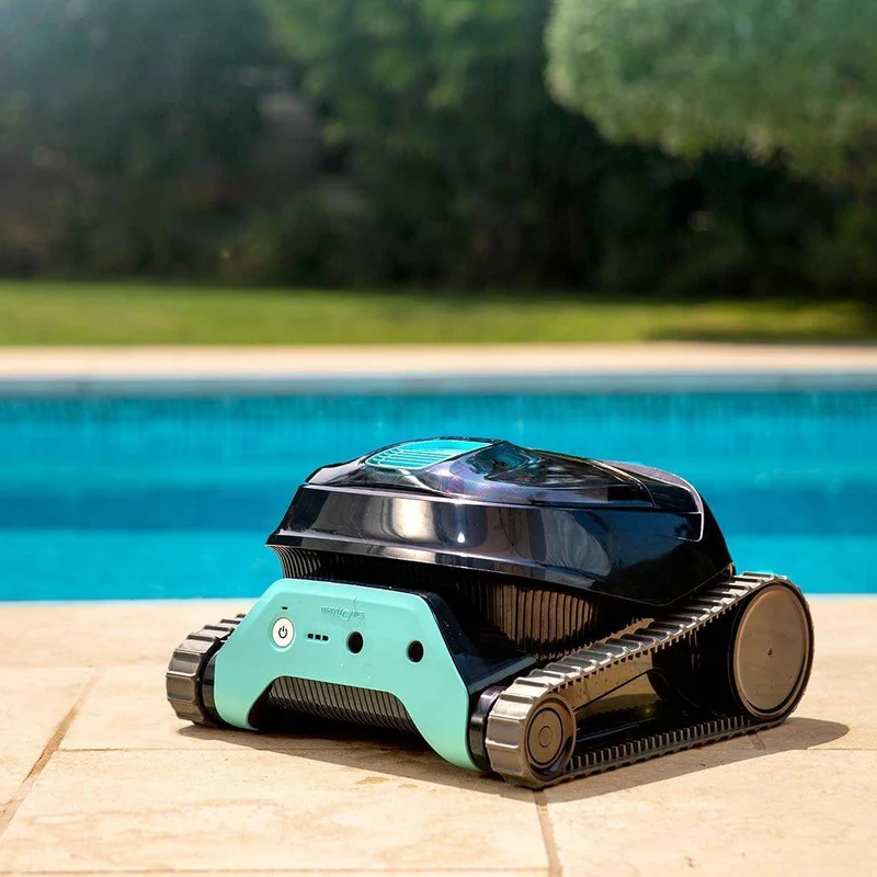 Aspirador robot Maytronics Dolphin LIBERTY 400 limpa fundos de Piscina automático a bateria sem fios