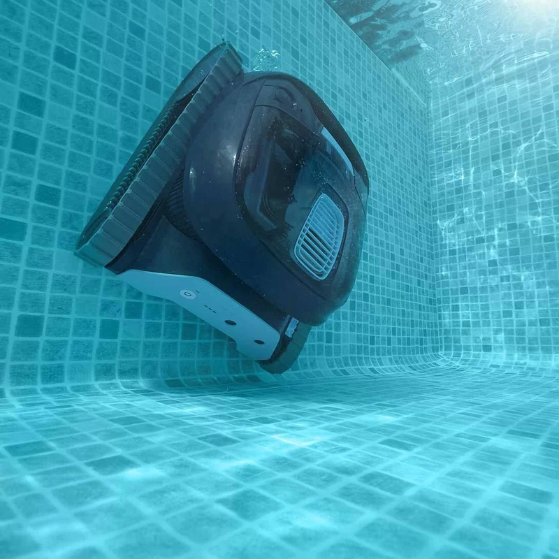 Aspirador robot Maytronics Dolphin LIBERTY 400 limpa fundos de Piscina automático a bateria sem fios