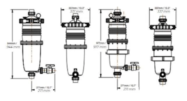 Filtro de Cartucho Multicyclone Plus e Ultra