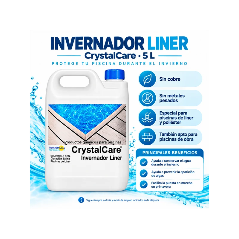 Invernador CrystalCare Liner y Poliéster 19102 – 5 L