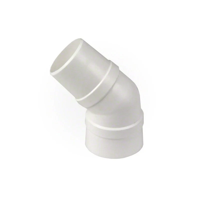 Codo conector de 45 grados limpiafondos T5 Duo, T3, MX8 y MX6 de Zodiac.