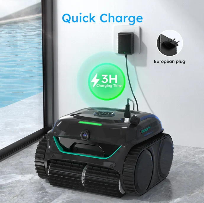 Kit Robot Aspirador C2VISION + flutuador F1 by WYBOT