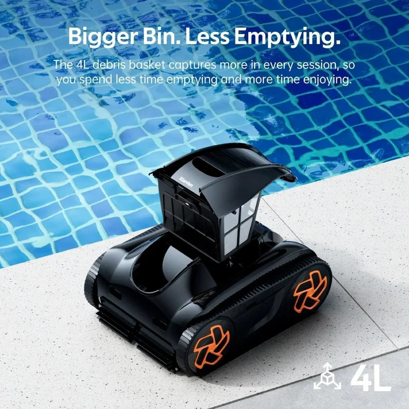 Aspirador robot FAIRLAND AQUARK iGARDEN K limpa fundos bateria