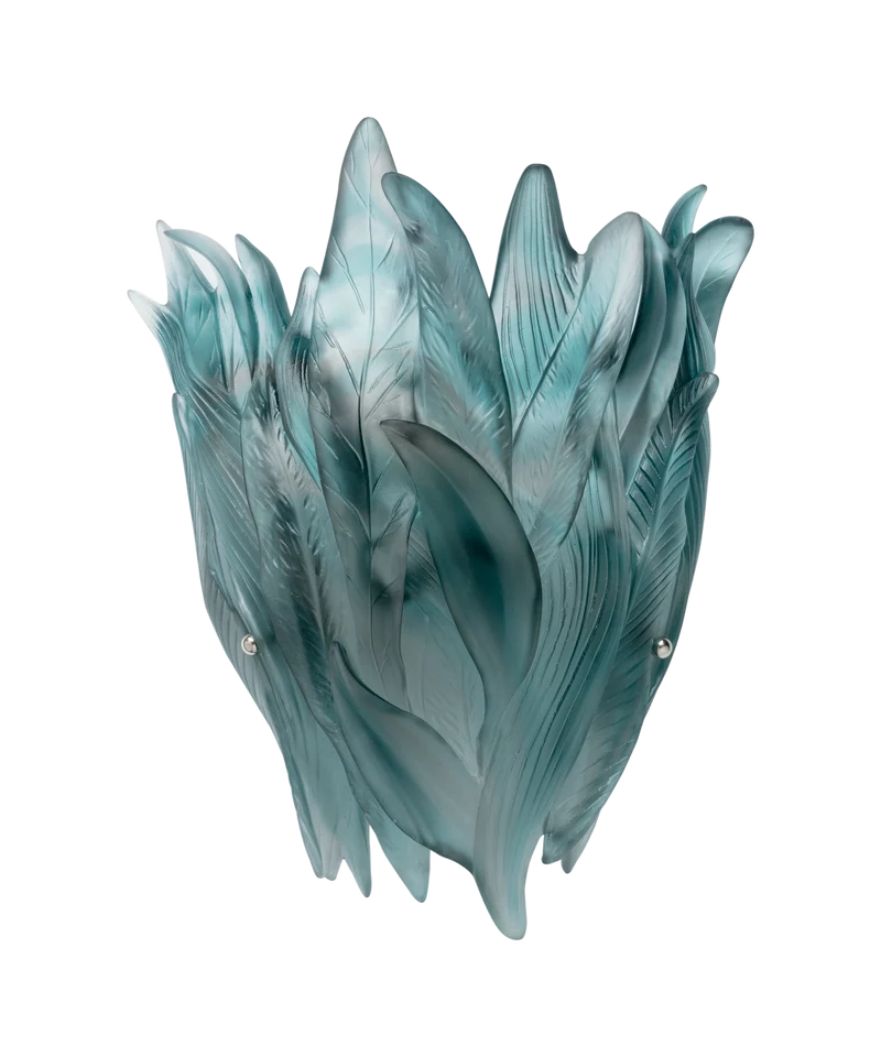 Végétale Applique Bleu-gris