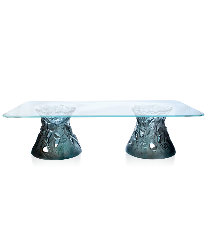 Végétale Table basse grand modèle Bleu-gris