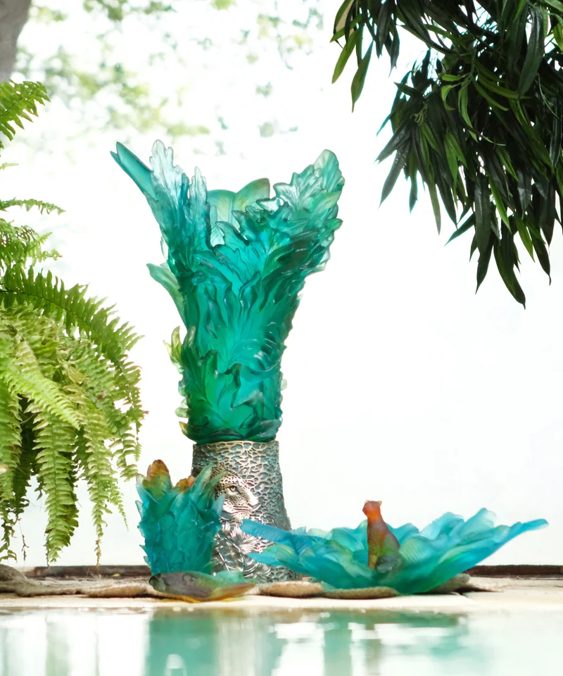 Léopard Tropical Vide-poche