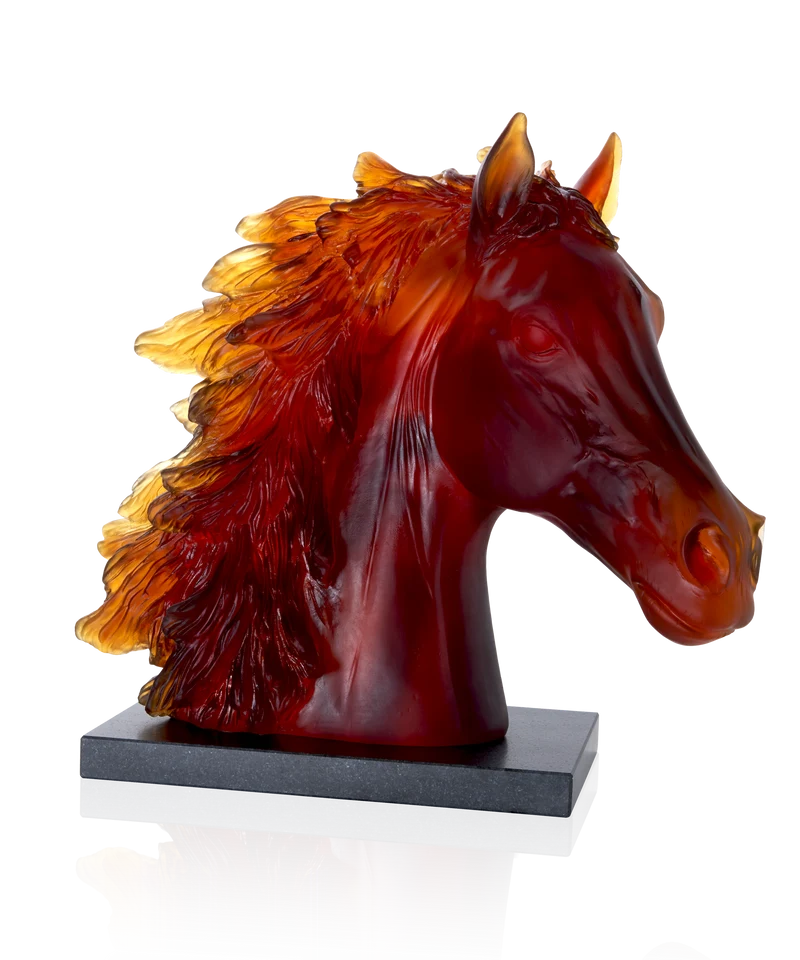 Sculpture tête de cheval 500ex