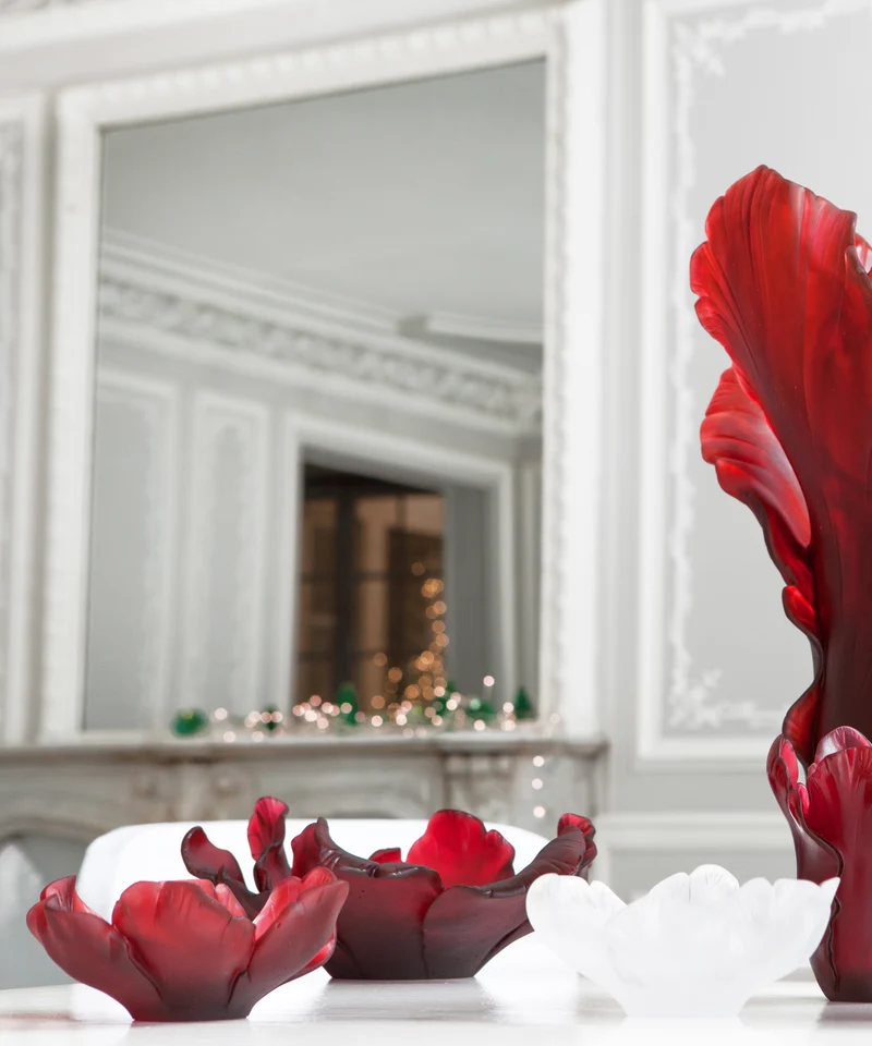 Tulipe Coupelle Rouge