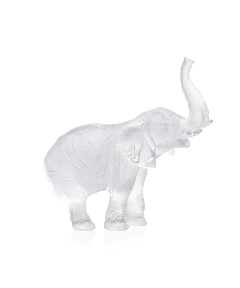 Eléphant moyen modèle Blanc de Jean-François Leroy