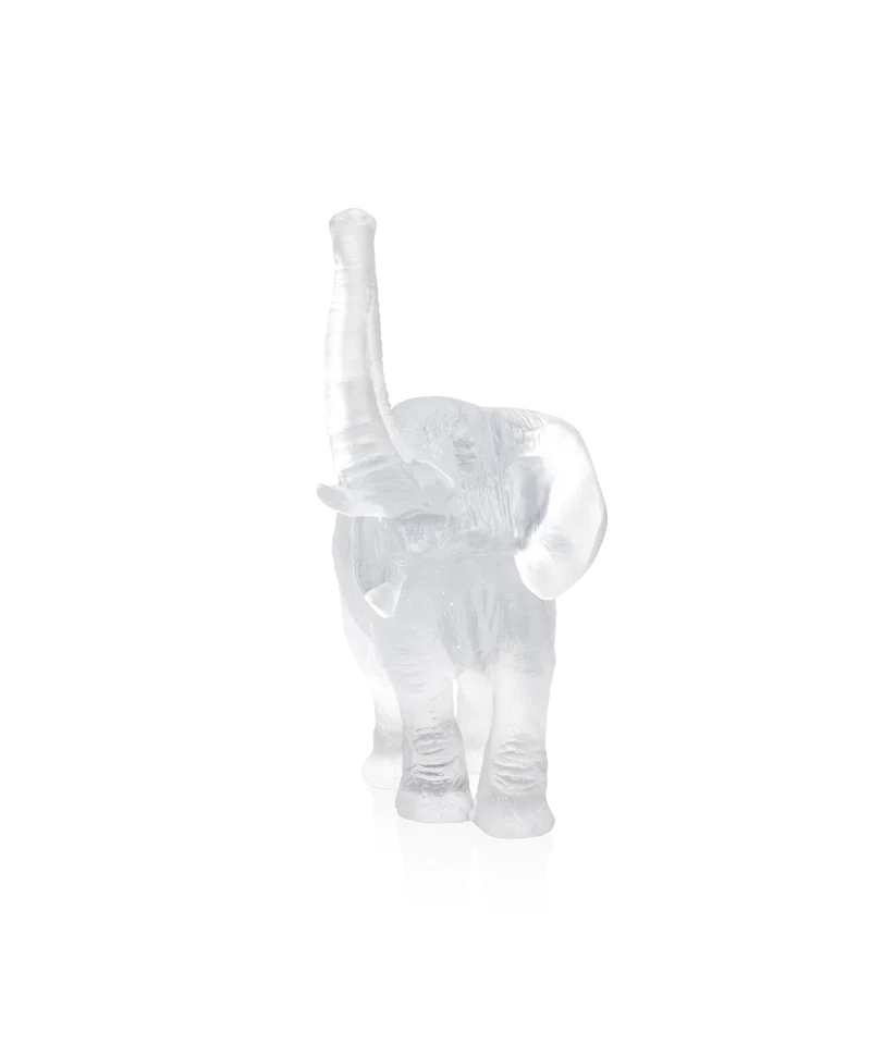 Eléphant moyen modèle Blanc de Jean-François Leroy
