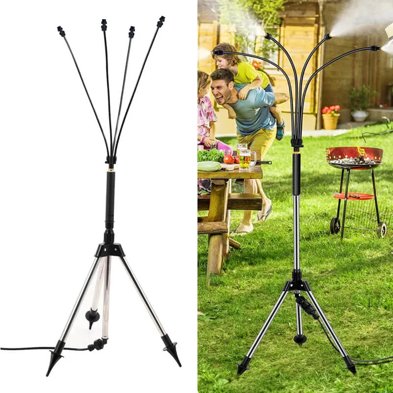 Outdoor Standing Misters with Tripod