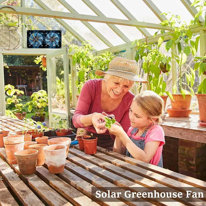 25W Solar Exhaust Fans