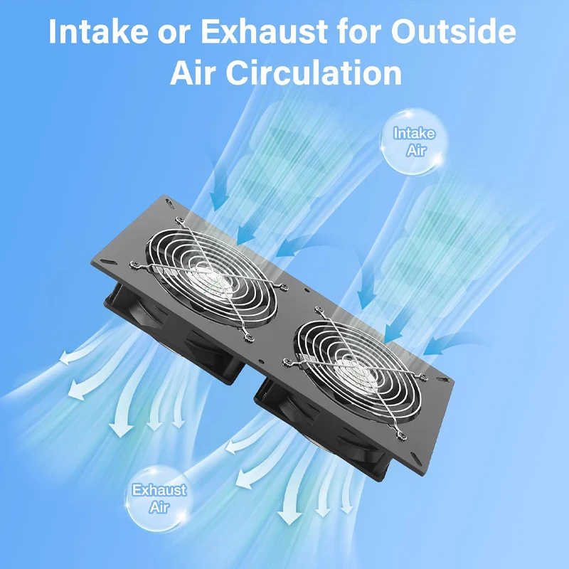 25W Solar Exhaust Fans