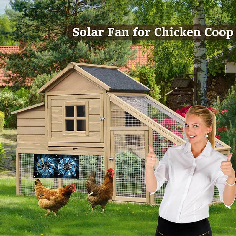 25W Solar Exhaust Fans