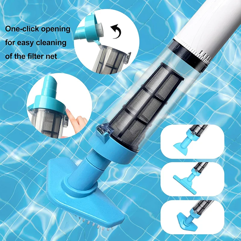 3 in 1 Cordless Rechargeable Pool Vacuum Cleaner