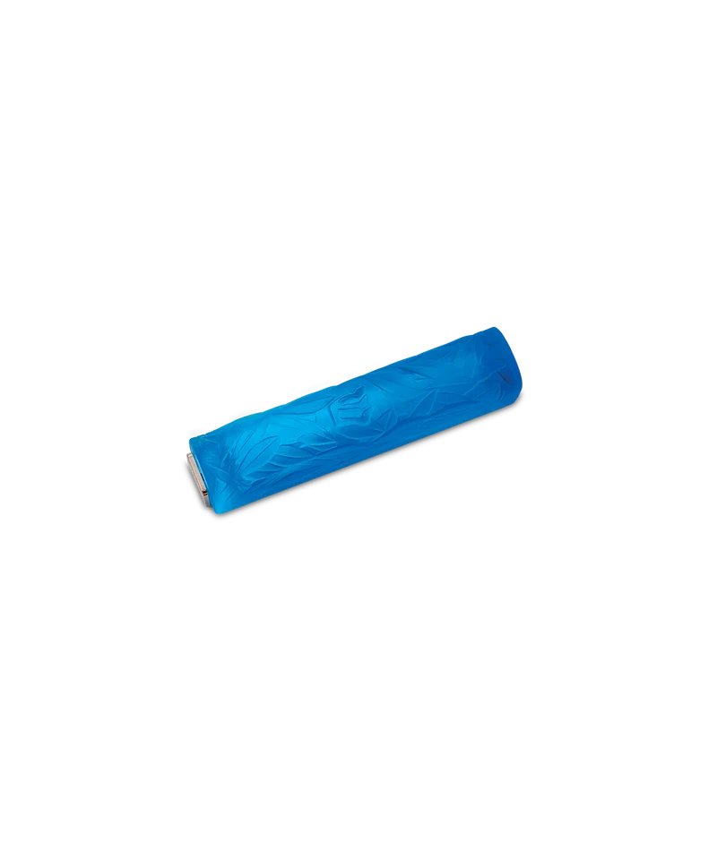 Mezuzah feuille d'olivier Bleue