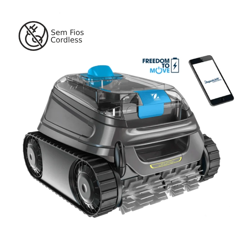 Aspirador robot ZODIAC FREERIDER CNX-Li 52 iQ limpa fundos a Bateria Automático sem fios