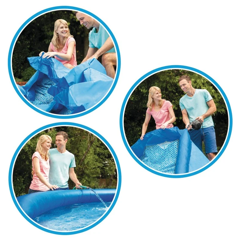 Intex Easy Set Piscina Hinchable Redonda 244x61 cm Azul