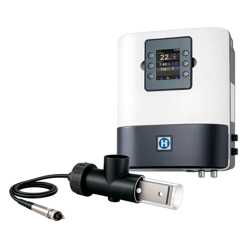 Clorador Salino Hayward Aquarite+ 22 g/h con Sonda pH y Temperatura - Piscinas 60-95 m³