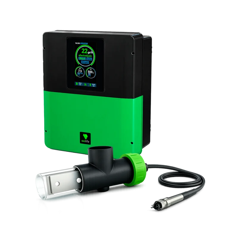 Clorador salino Sugar Valley Oxilife OX0NG – baja salinidad e hidrólisis hasta 20 m³