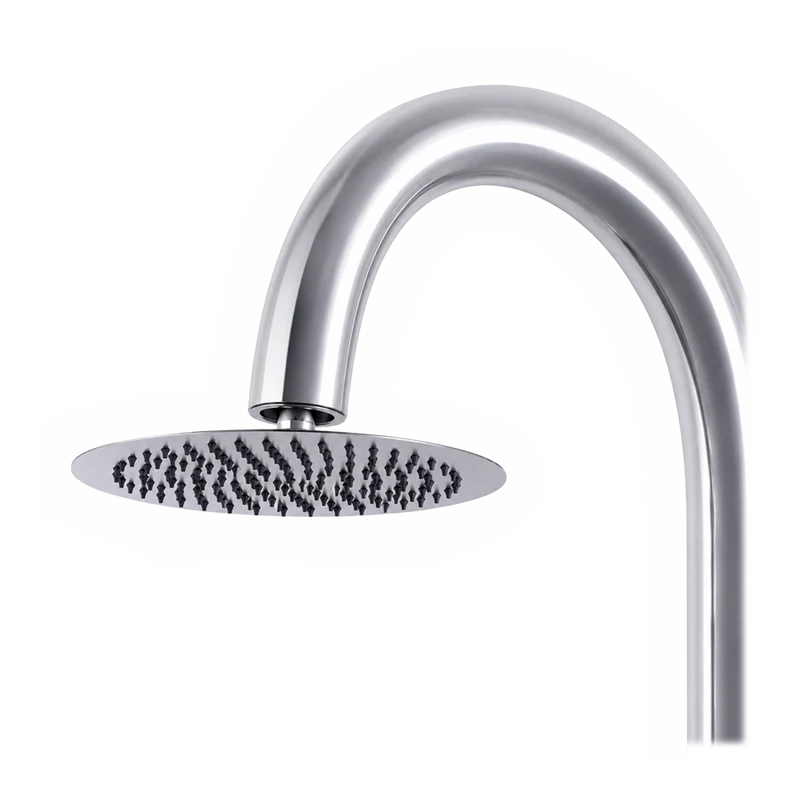 Ducha piscina acero inoxidable QP Aurum S1002 acabado inox