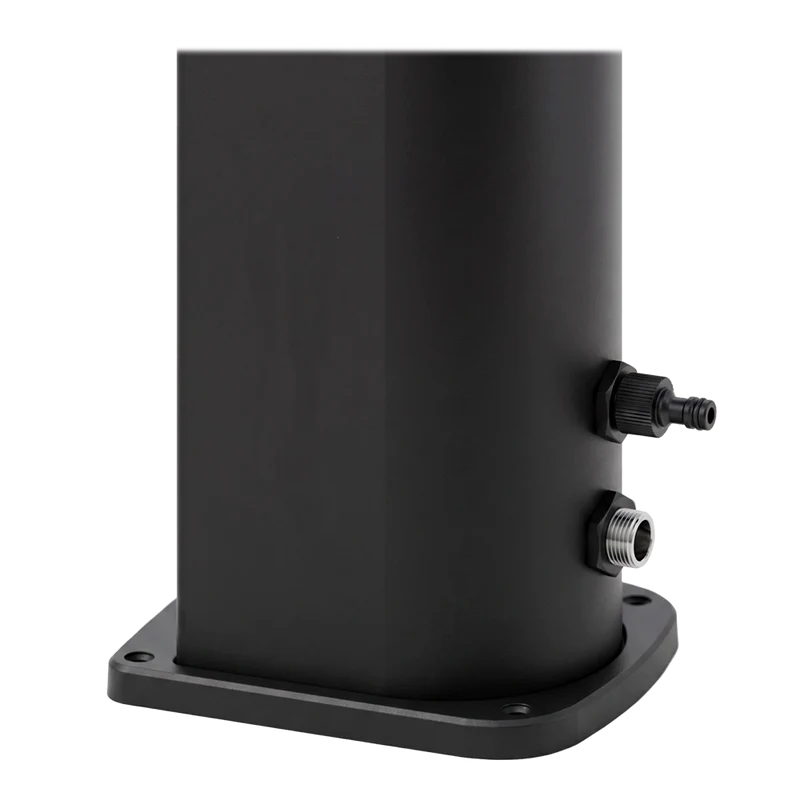 Ducha solar piscina Fénix Solar aluminio negro 35 litros QP SS0900B