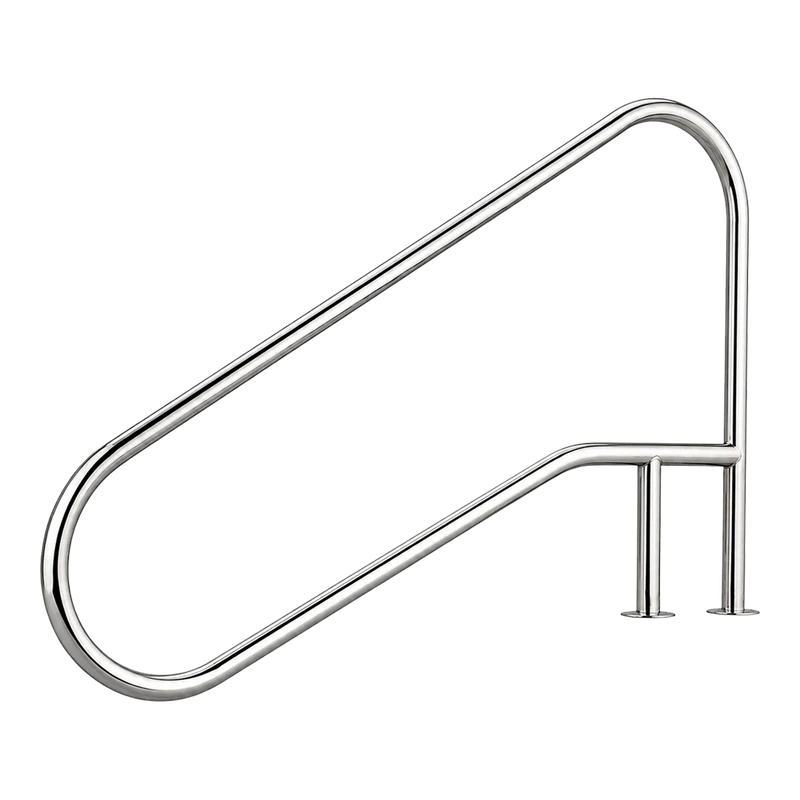 Barandilla piscina acero inoxidable AISI 316 QP 520198 con pletina soldada