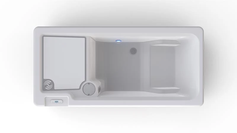 Vigor Cold Plunge Hot Spring – Blanc Arctique avec habillage Moka ou Cendré