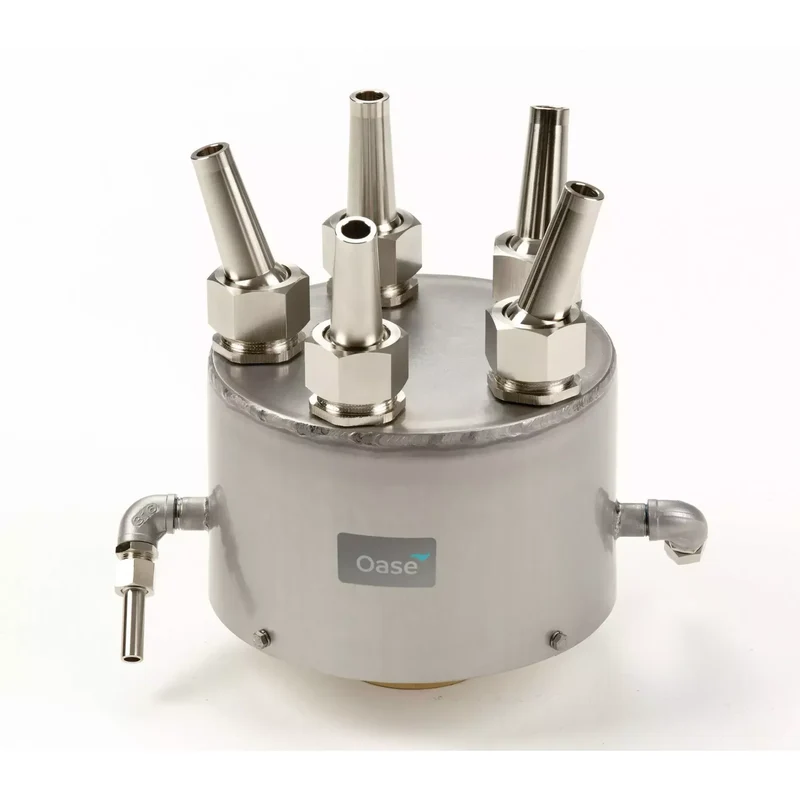 OASE Jets rotatifs 5-30 E – ajutage à cinq jets pour grande fontaine