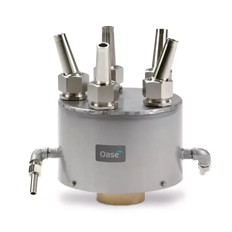 OASE Jets rotatifs 5-30 E – ajutage à cinq jets pour grande fontaine