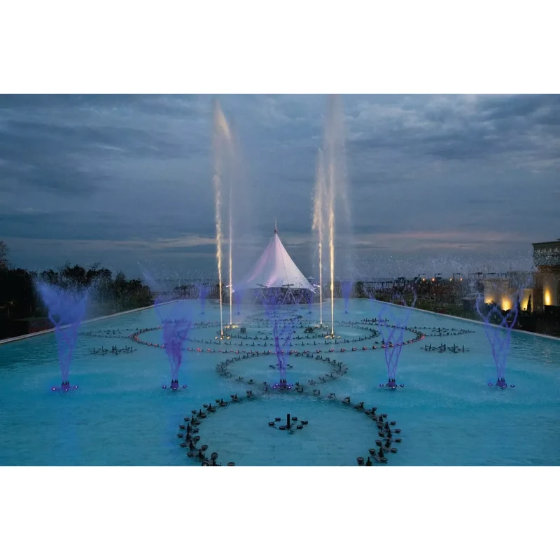 OASE Jets rotatifs 5-30 E – ajutage à cinq jets pour grande fontaine